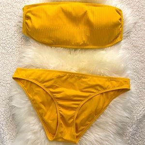 Target brand, XL, Mustard Yellow, swimsuit